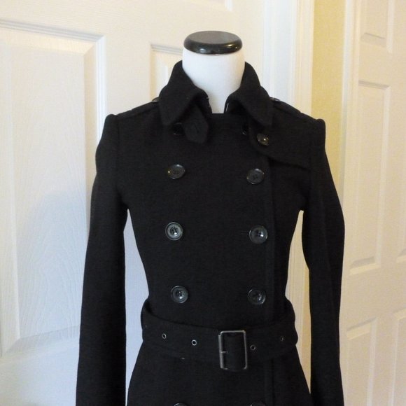 Burberry Crombrook Classic Wool Trench Coat - Picture 3 of 9